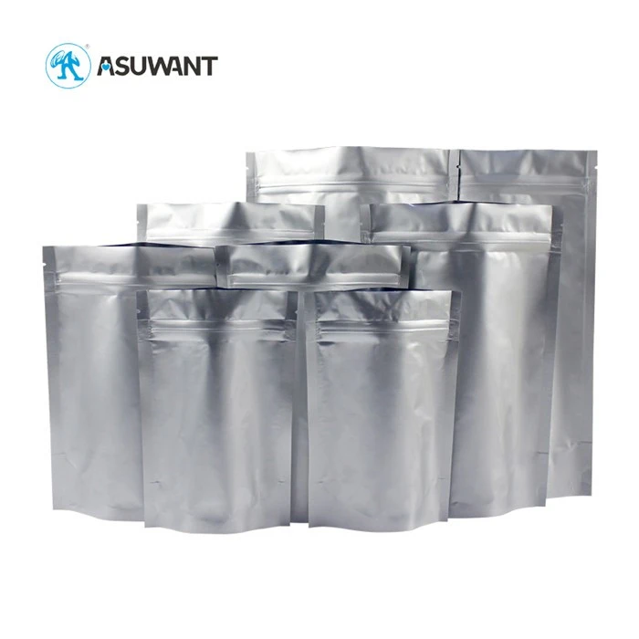 Srebrna mylar Ziplock Aluminium folija torbica