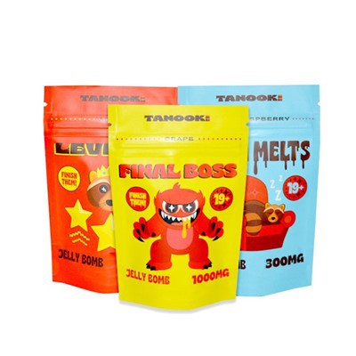 Biorazgradivo stajanje u obliku torbice ambalaža s zatvaračem sa zatvaračem